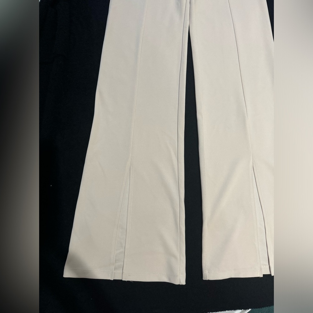 Off White Flared Pants - image 3